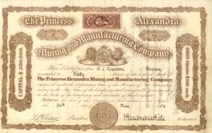 Princess Alexandra Mining and Manufacturing Co.